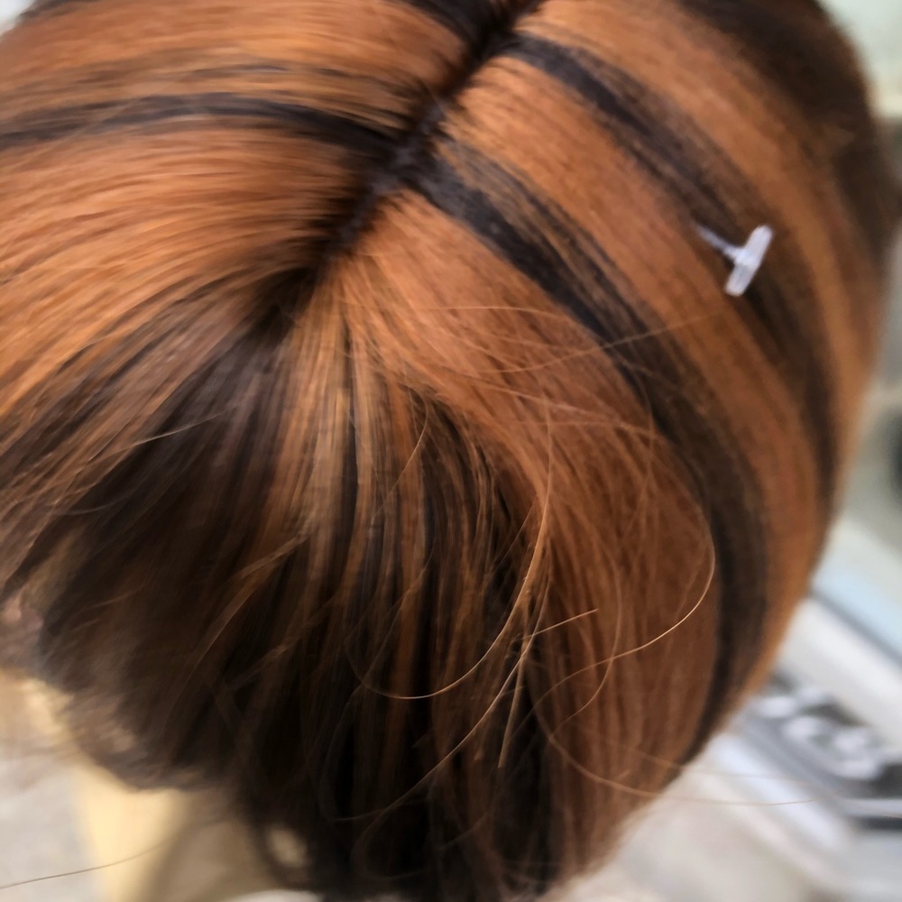 Copper Brown highlights wig now available - Picture 5 of 8